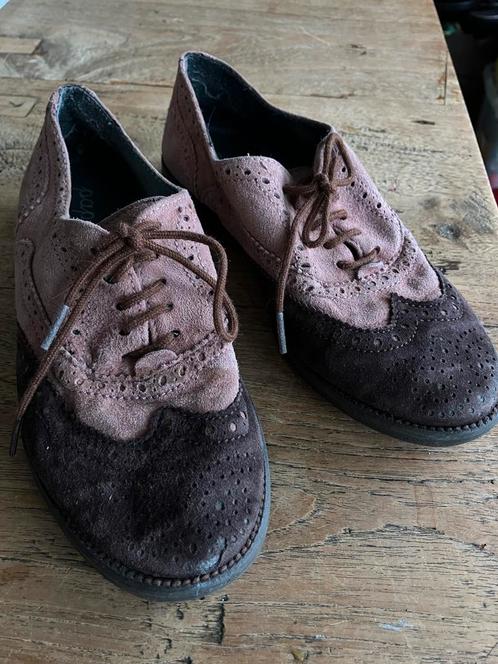 Papanatas by Eli suede veterschoenen maat 30, Kinderen en Baby's, Kinderkleding | Schoenen en Sokken, Gebruikt, Schoenen, Meisje