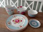 PIP Studio Chinese Rose 7 delige set, Huis en Inrichting, Keuken | Servies, Overige stijlen, Ophalen of Verzenden, Zo goed als nieuw