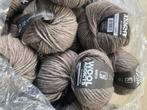 22 bollen Lang Yarns Wooladdicts Earth, taupe alpacagaren, Ophalen of Verzenden, Nieuw, Breien of Haken, Wol of Garen