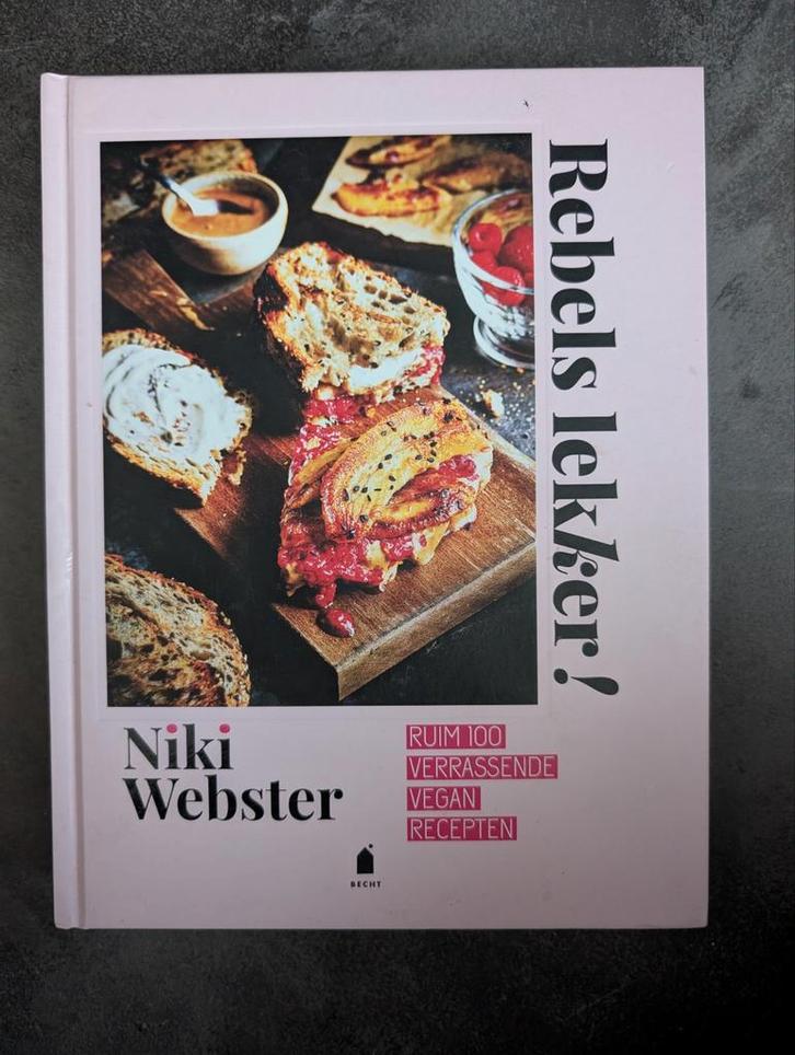 Rebels Lekker! Vegan Recepten Niki Webster, Boeken, Kookboeken, Zo goed als nieuw, Voorgerechten en Soepen, Hoofdgerechten, Tapas, Hapjes en Dim Sum