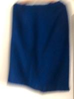 Blauwe Mantelpak, Kleding | Dames, Maat 38/40 (M), Blauw, Ophalen of Verzenden, Zo goed als nieuw