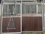Diverse voorwanden paardenboxen stalwanden, Dieren en Toebehoren, Weidegang, 4 paarden of pony's of meer