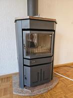 Flam houtkachel alles brander incl dubbelwandig rookkanaal, Ophalen, Hout, Houtkachel