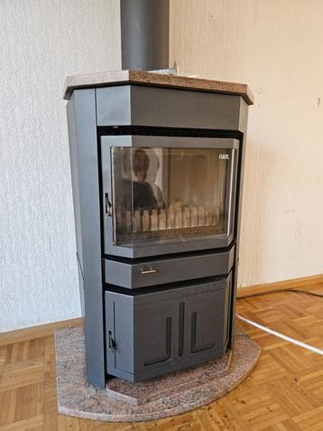 Flam houtkachel alles brander incl dubbelwandig rookkanaal beschikbaar voor biedingen