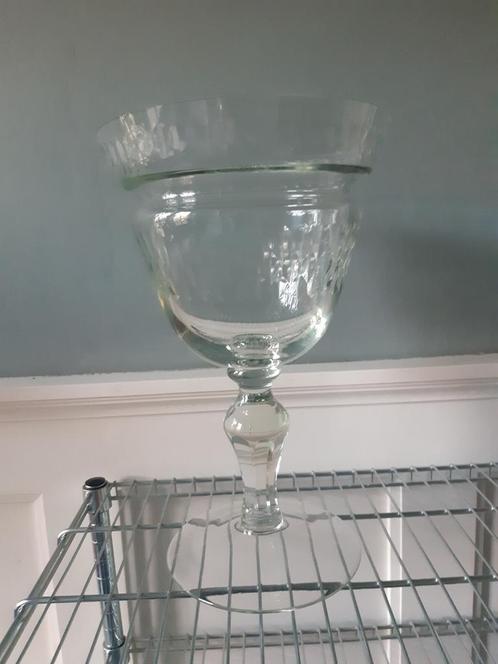 Hele grote gemberbokaal, Antiek en Kunst, Antiek | Glas en Kristal, Ophalen of Verzenden