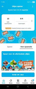Spaarkaarten albert heijn 15 st., Twee personen, Kortingskaart