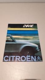 AUTOFOLDER CITROËN DYANE oktober 1968, Ophalen of Verzenden, Zo goed als nieuw, Citroën