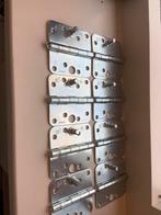 Te koop scharnieren, Doe-het-zelf en Verbouw, Hang- en Sluitwerk, Ophalen of Verzenden, Zo goed als nieuw, IJzer, Scharnier