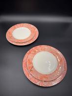 Villeroy & Boch Medici & Siena Borden Set, Ø17cm, Ø21cm, ‘80, Gebruikt, Ophalen of Verzenden, Bord(en), Overige stijlen