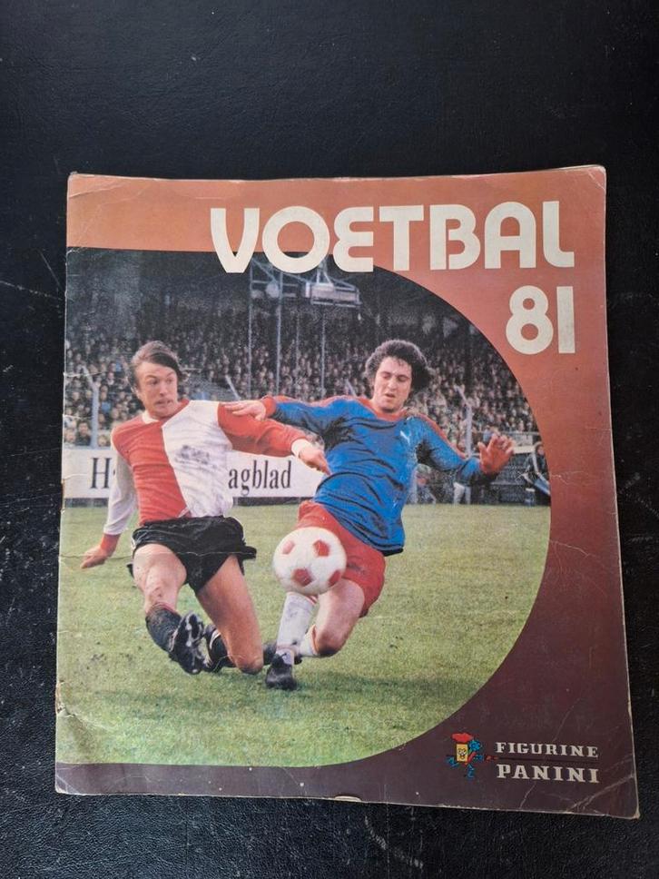 Oud, compleet sticker album Eredivisie 1981, Verzamelen, Sportartikelen en Voetbal, Gebruikt, Poster, Plaatje of Sticker, Feyenoord