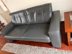 Zeer nette leren bank en fauteuil van Goossens te koop!, Huis en Inrichting, Ophalen, 250 tot 300 cm, Driepersoons, Zo goed als nieuw