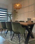 6 eetkamerstoelen, Huis en Inrichting, Stoelen, Ophalen, Zo goed als nieuw, Overige kleuren, Vijf, Zes of meer stoelen