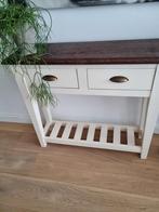 Sidetable hal tafel, Huis en Inrichting, Tafels | Sidetables, Ophalen, 50 tot 100 cm, Vierkant, Zo goed als nieuw