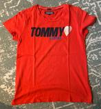Rood shirt Tommy Hilfiger, Kinderen en Baby's, Kinderkleding | Maat 152, Tommy Hilfiger, Meisje, Ophalen of Verzenden, Zo goed als nieuw