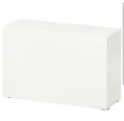 Ikea Besta kast 60x22x38 wit met deur, scharnieren en plank, Huis en Inrichting, Kasten | Wandmeubels, Nieuw, Minder dan 100 cm