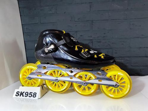DMB Lazer Special Skates 3x110mm 1x100mm Wielen Maat 46, Sport en Fitness, Skeelers, Nieuw, Inline skates 4 wielen, Powerslide