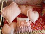 Dolly roze kussens met ruches, Ophalen, Zo goed als nieuw, Roze, Overige vormen