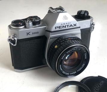 Asahi Pentax K 1000 met 1:1.7-50mm beschikbaar voor biedingen