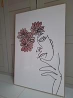 Schilderij / print met houten omlijsting 60x90, Huis en Inrichting, Woonaccessoires | Schilderijen, Tekeningen en Foto's, Ophalen