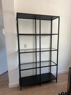 Ikea VITTSJÖ stellingkast met glas, Huis en Inrichting, Kasten | Stellingkasten, Ophalen, Zo goed als nieuw