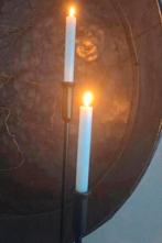 Led kaarsen wit Setprijs 9.95, Ophalen, Overige materialen, Wit, Nieuw