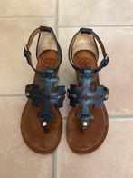 Tory Burch sandalen met sleehak maat5,5 M (37)., Kleding | Dames, Schoenen, Beige, Sandalen of Muiltjes, Ophalen of Verzenden