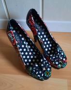 Pumps met polkadot print maat 39, Kleding | Dames, Schoenen, Pumps, Overige kleuren, Ophalen of Verzenden, Zo goed als nieuw