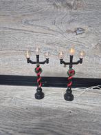Lemax straatverlichting set kerstdorp kersthuisjes, Diversen, Kerst, Ophalen of Verzenden, Zo goed als nieuw