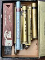 Doos met diverse sigaren - verzameling, Verzamelen, Ophalen, Gebruikt, Tabaksdoos of Verpakking