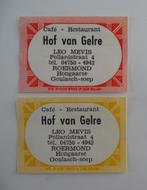Café Rest   HOF VAN GELRE    ROERMOND, Verzamelen, Rookartikelen, Aanstekers en Luciferdoosjes, Verzenden, Gebruikt, Luciferdoosjes of -merken