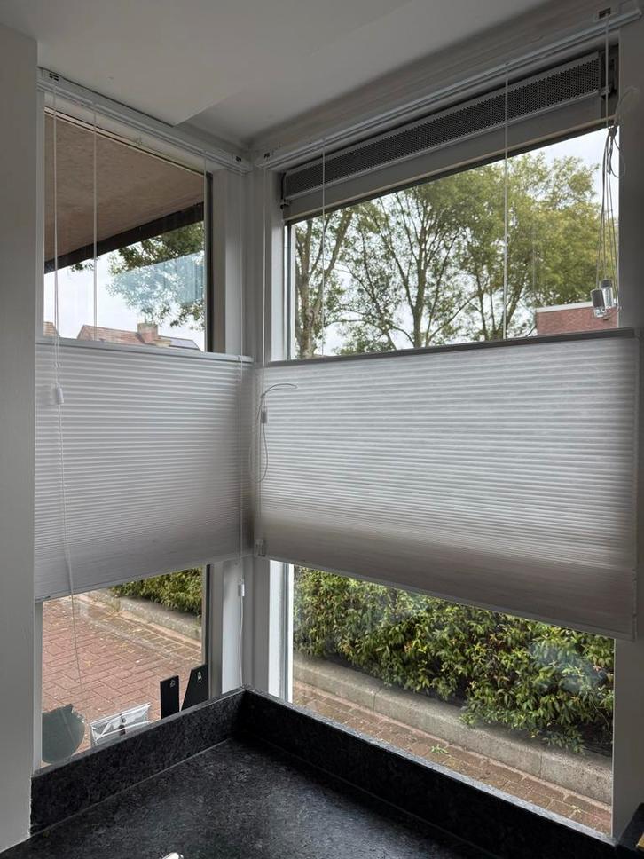 Veneta Jaloezieën, Huis en Inrichting, Stoffering | Gordijnen en Lamellen, Gebruikt, 100 tot 150 cm, 50 tot 100 cm, Wit, Ophalen