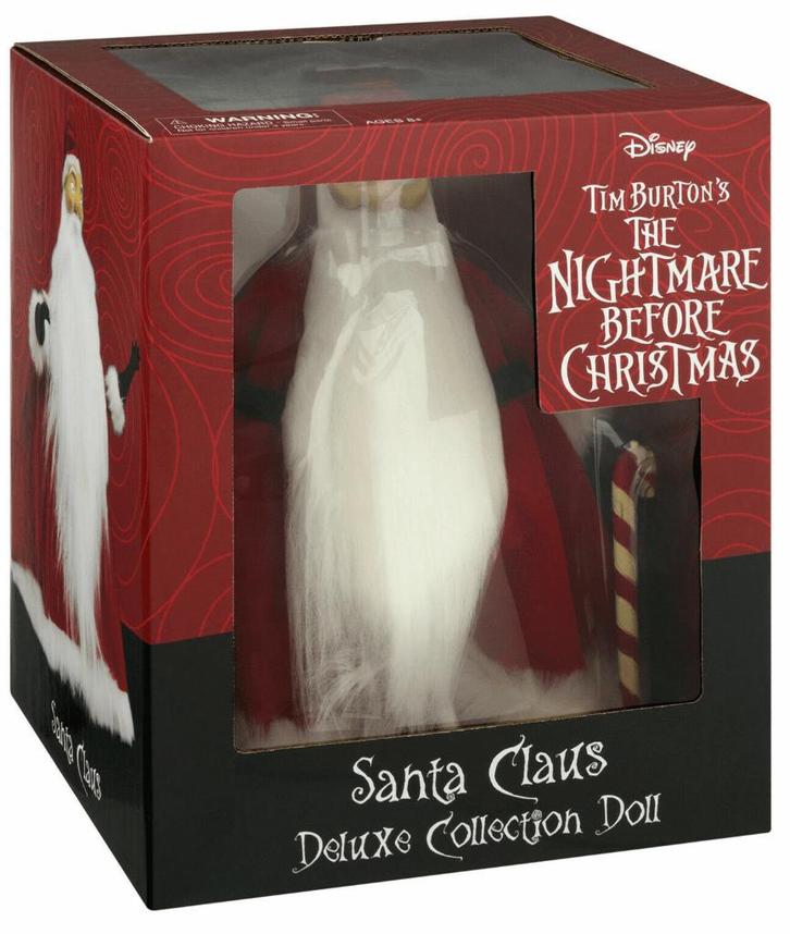 Nightmare before Christmas Doll Santa Claus, Verzamelen, Disney, Zo goed als nieuw, Beeldje of Figuurtje, Overige figuren, Ophalen of Verzenden