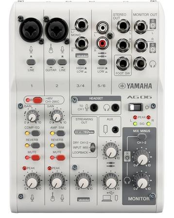 Yamaha AG06 MK2 USB-C 50euro per dag  beschikbaar voor biedingen