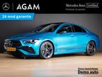 Mercedes-Benz CLA Coupé 180 AMG Line Premium | Panorama dak, Auto's, CLA, 4 cilinders, Blauw, Origineel Nederlands