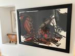 Jos Caelen Gouache op papier, Antiek en Kunst, Kunst | Schilderijen | Abstract, Ophalen