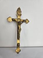 18 eeuw - Koperen kruishanger - ca. 18 cm, Ophalen of Verzenden