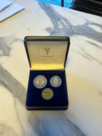 Dubbelkop Gulden 1980 Set, Postzegels en Munten, Ophalen of Verzenden, Koningin Juliana, 2½ gulden, Setje