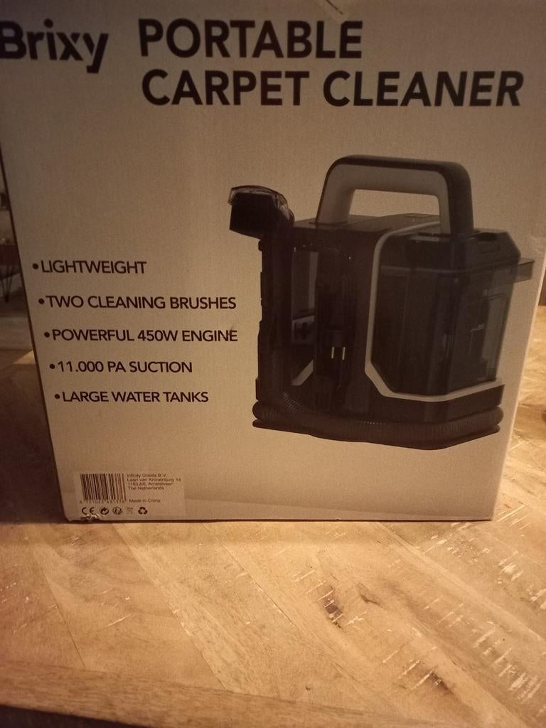 Brixy tapijt reiniger, Ophalen of Verzenden