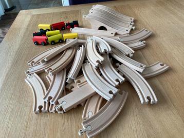 ikea houten treinset beschikbaar voor biedingen