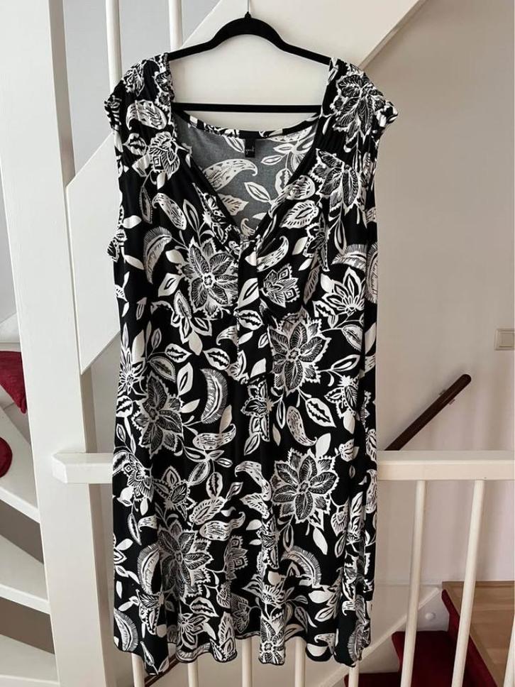Yoek jurk 52/54 NIEUW, Kleding | Dames, Grote Maten, Nieuw, Jurk, Verzenden