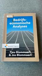 Bedrijfseconomische analyses + opgavenboek, Ophalen of Verzenden, Beta, Zo goed als nieuw, WO