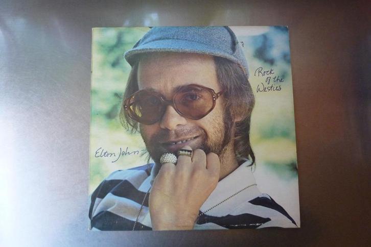 Elton John - Rock Of The Westies, Cd's en Dvd's, Vinyl | Rock, Gebruikt, Poprock, 12 inch, Ophalen