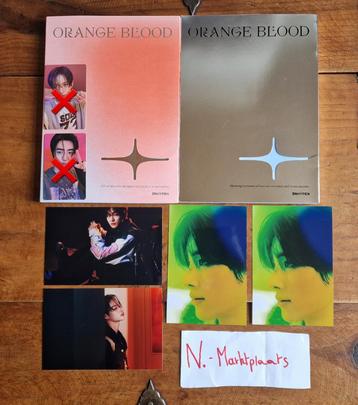 SET: ENHYPEN Orange Blood albums + GRATIS extra photo papers beschikbaar voor biedingen