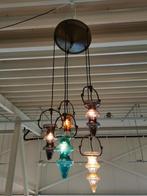 Prachtige jaren 60 Stalactiet hanglamp | Kroonluchter, Ophalen, Gebruikt, Jaren 60, Glas