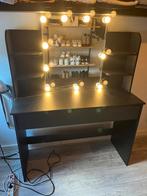 zwarte kaptafel, 100 tot 150 cm, Zwart, 100 tot 150 cm, Ophalen of Verzenden