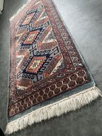 Handgeknoopt vintage tapijt loper, 50 tot 100 cm, 100 tot 150 cm, Gebruikt, Rechthoekig