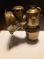 Antieke Carbid Koplamp Fiets, Minder dan 47 cm, Ophalen of Verzenden, Jaren '20 of ouder