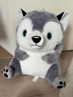 Husky knuffel., Ophalen of Verzenden, Zo goed als nieuw, Overige typen
