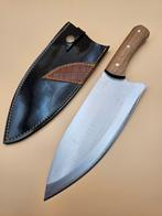 Koksmes Bushcraft Outdoor Handgemaakte Wortelhout mes, Ophalen of Verzenden, Nieuw
