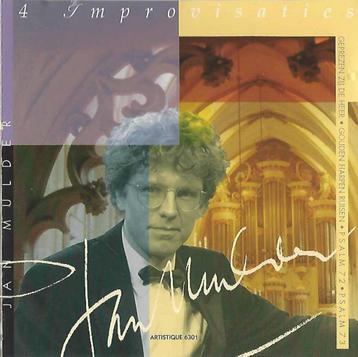 OrgelCD: Jan Mulder - 4 Improvisaties - St. Joriskerk Amersf beschikbaar voor biedingen